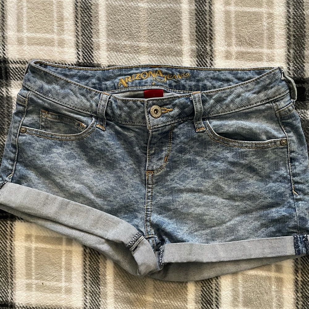 Arizona Tribal Print Denim Shorts